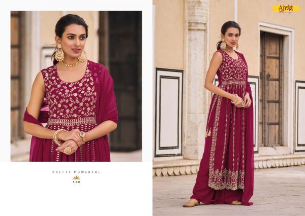 Ajraa Hiva Vol 2 Exclusive Georgette Designer Party Wear Kurti Collection